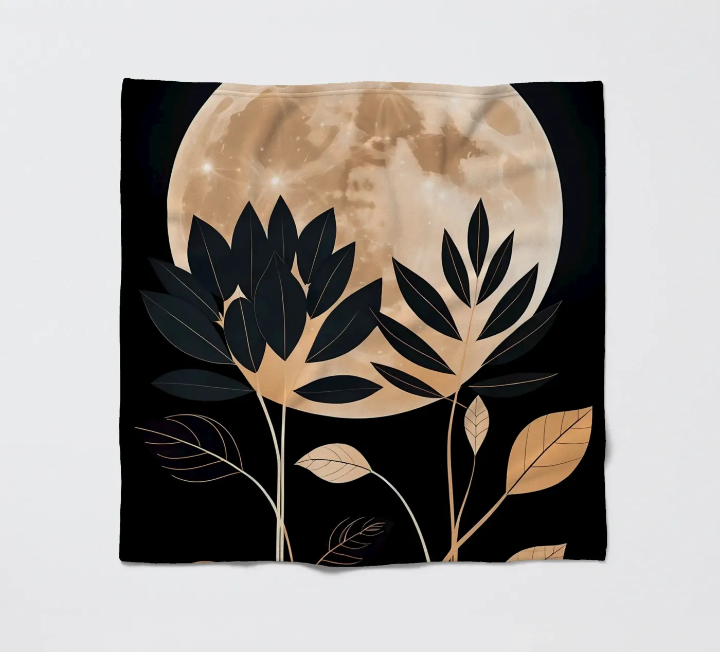 Fiore celeste coperta in pile da Artistic-shop