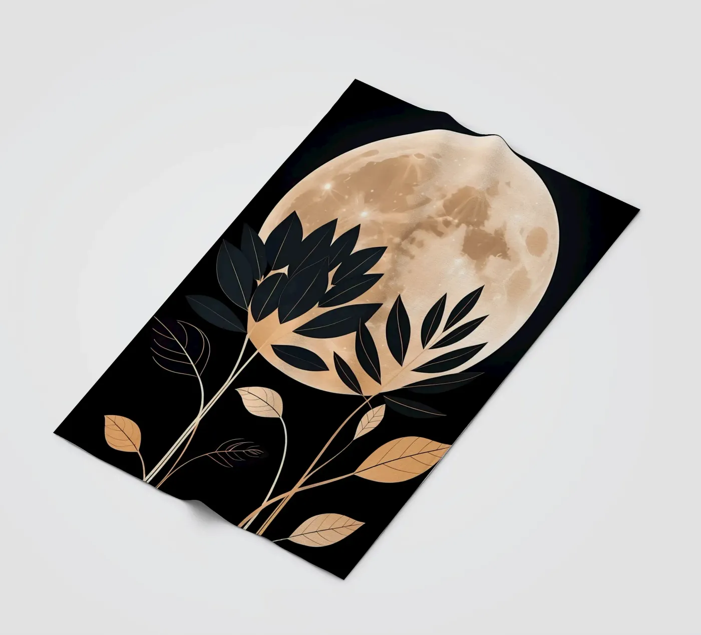 Fiore celeste coperta in pile da Artistic-shop