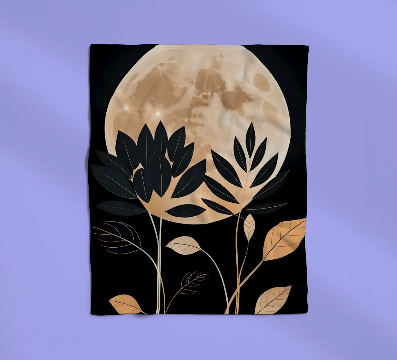 Celestial Bloom Fleecedecke von Artistic-shop