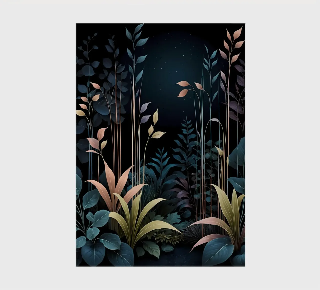 Serene Night Bloom notebook by Artistic-shop