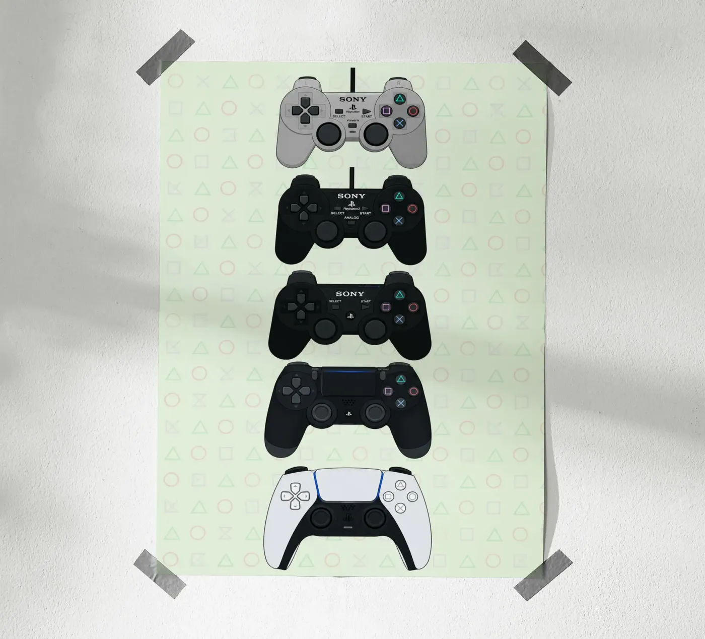 gioco dello stick poster da tanabaroo