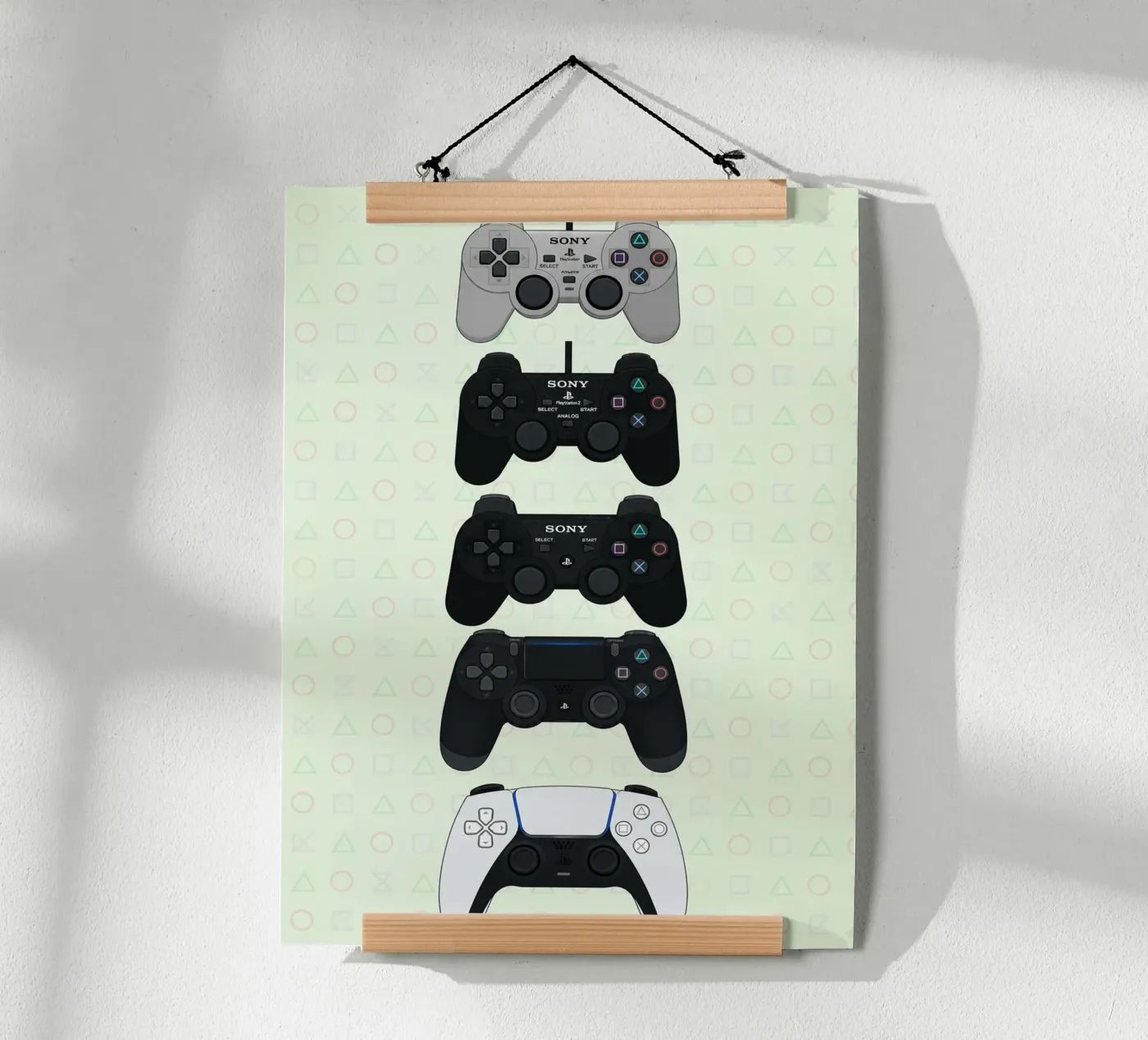 gioco dello stick poster da tanabaroo