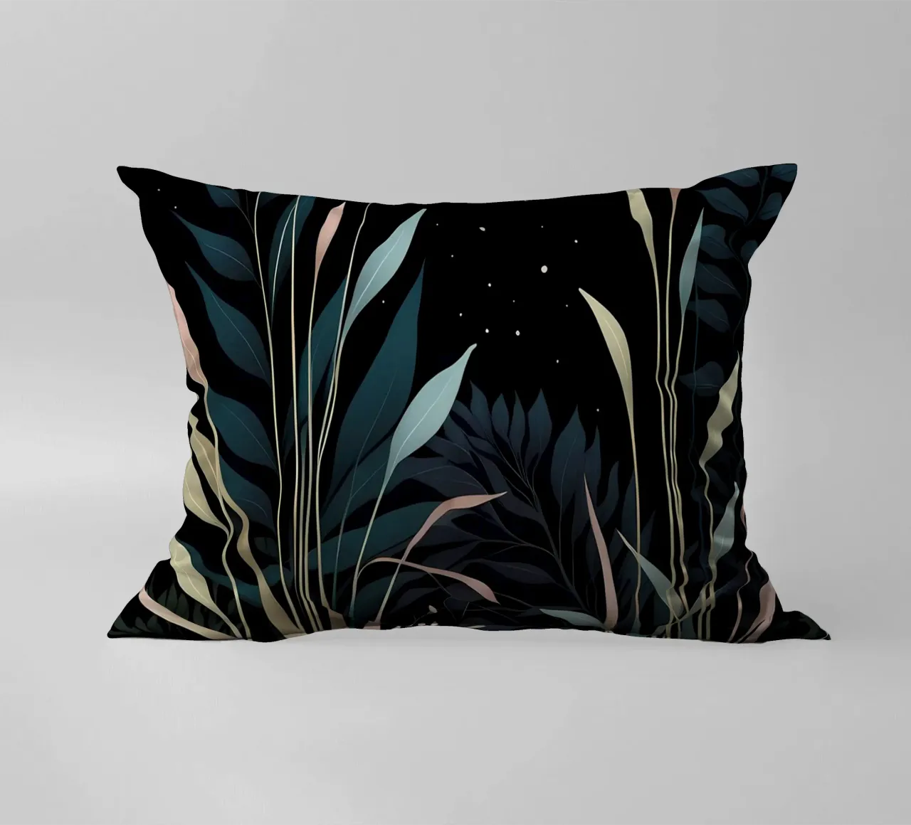 Incantevole giardino notturno cuscino da Artistic-shop