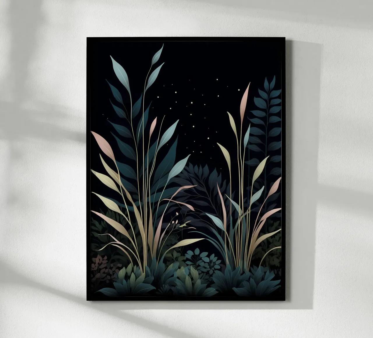 Incantevole giardino notturno carta hahnemühle da Artistic-shop