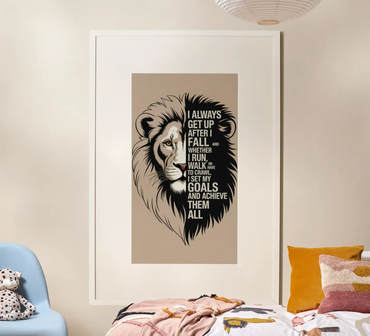 ATTEINDRE MES OBJECTIFS poster de 20 Farben