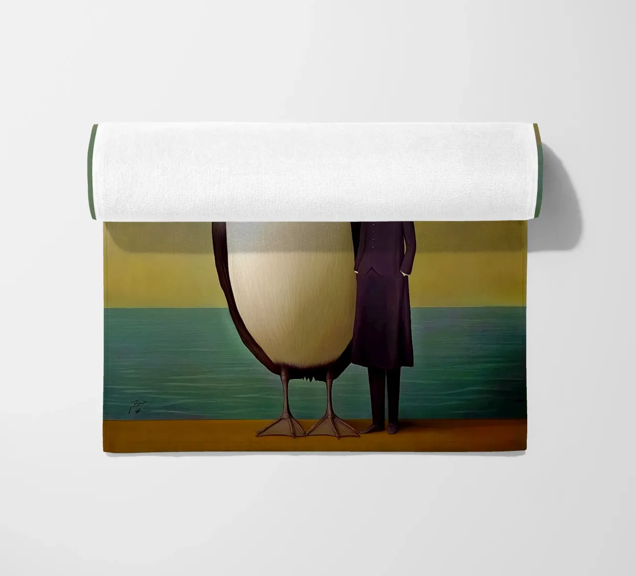 Best Buddies beach towel by christephania