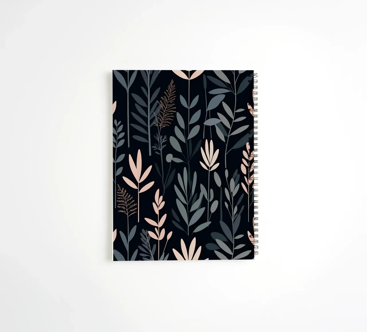 Serene Botanical Abstract spiral notebook by Artistic-shop