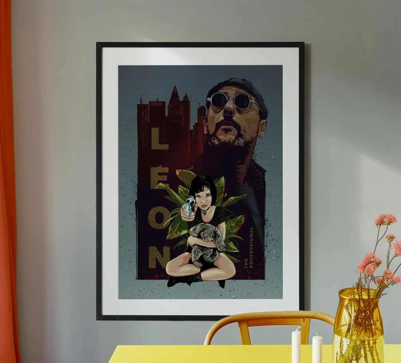 Leon The Professional poster da Nabakumovart II