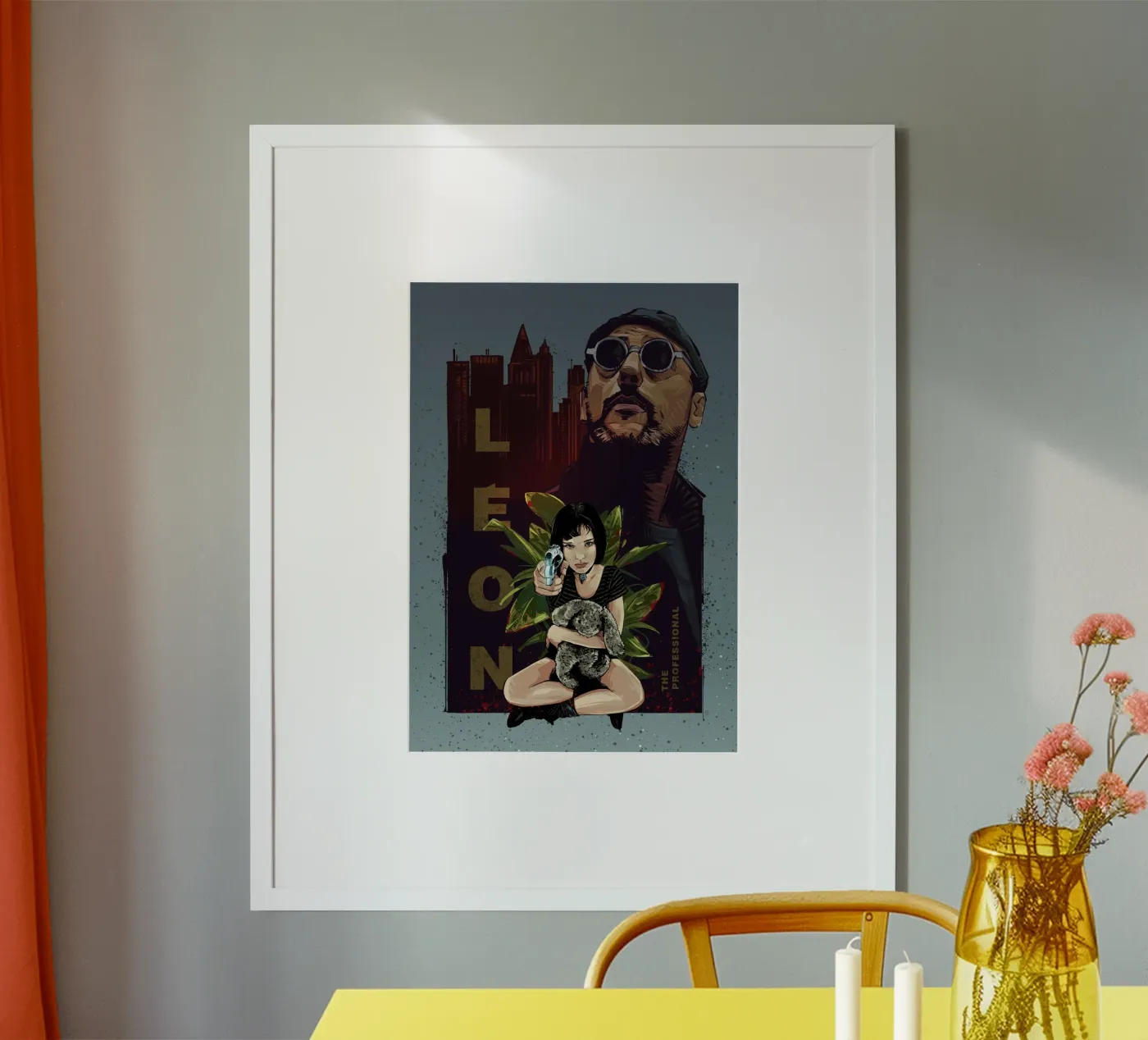 Leon The Professional poster da Nabakumovart II