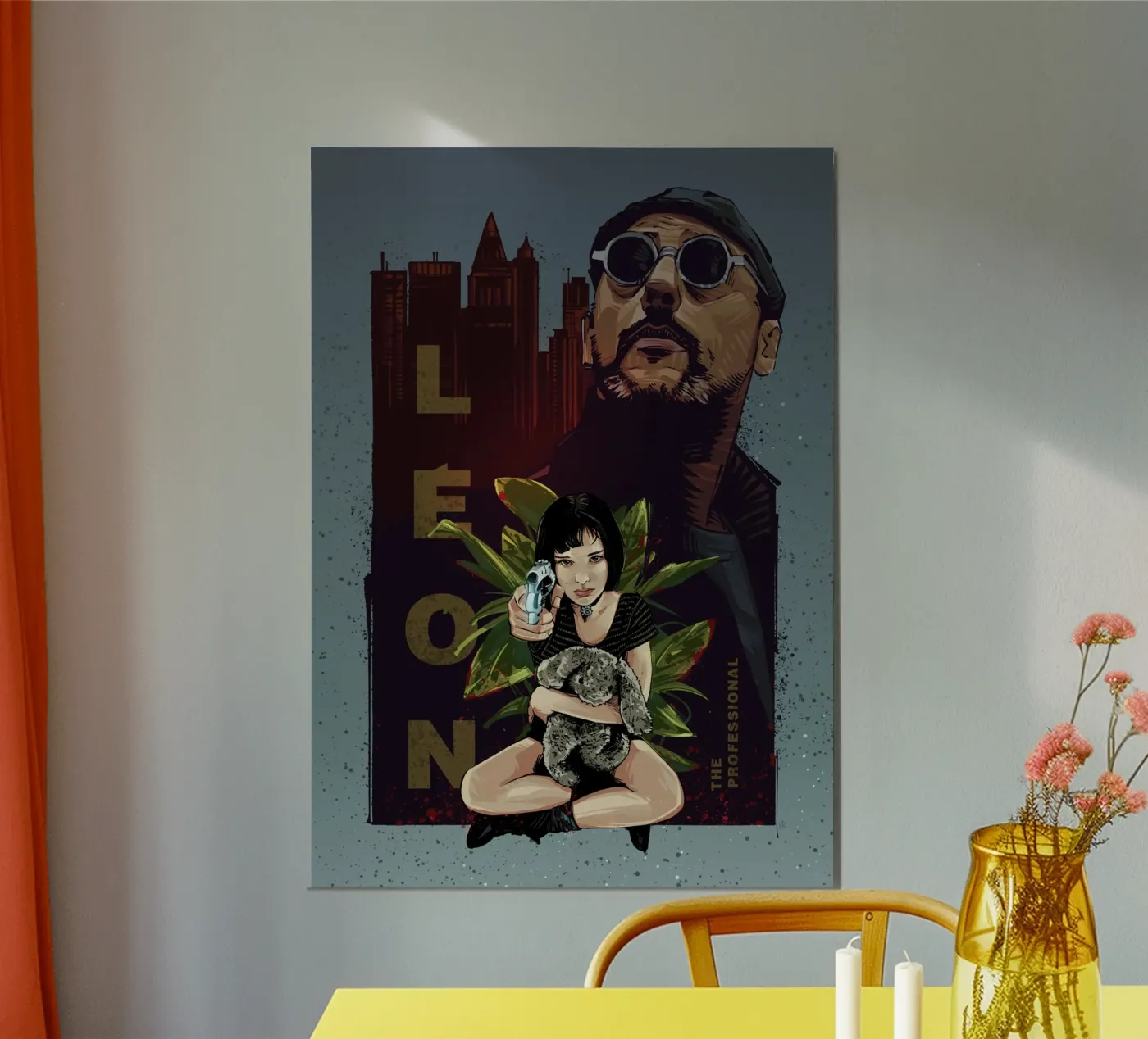 Leon The Professional poster da Nabakumovart II