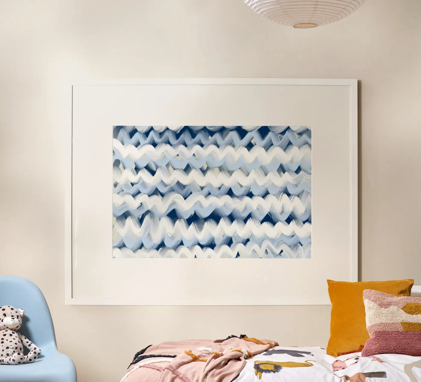 Wild Waves Pattern poster by treechild