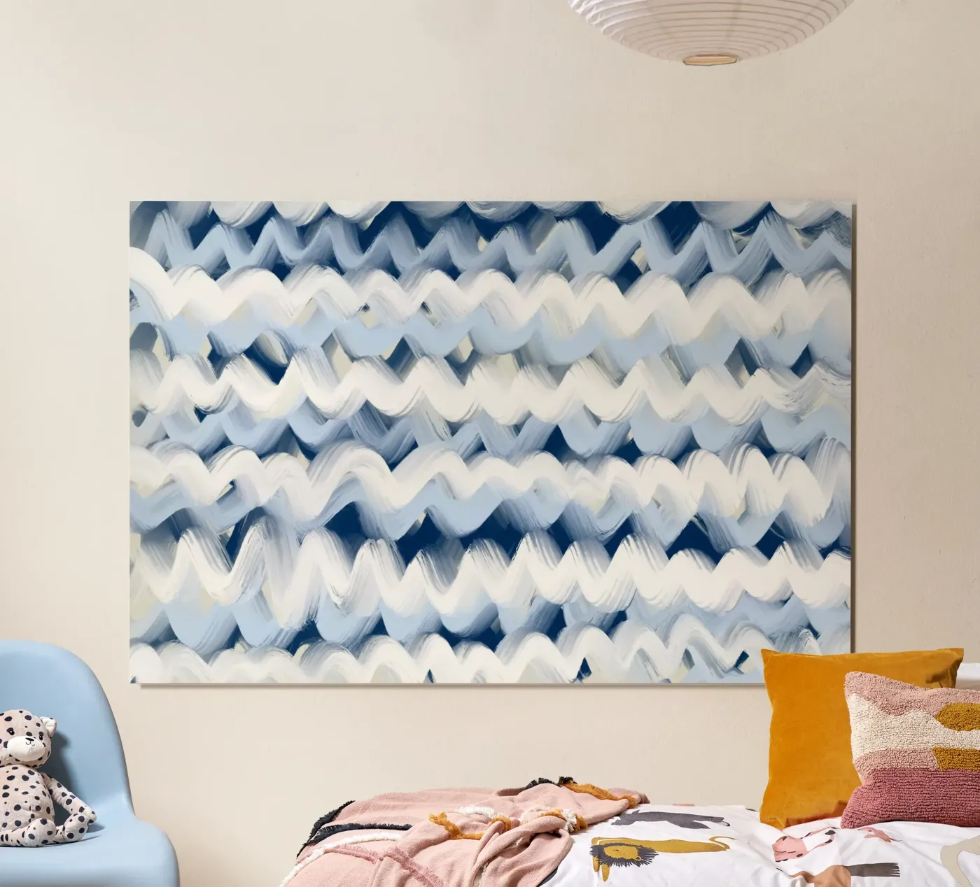 Wild Waves Pattern poster by treechild