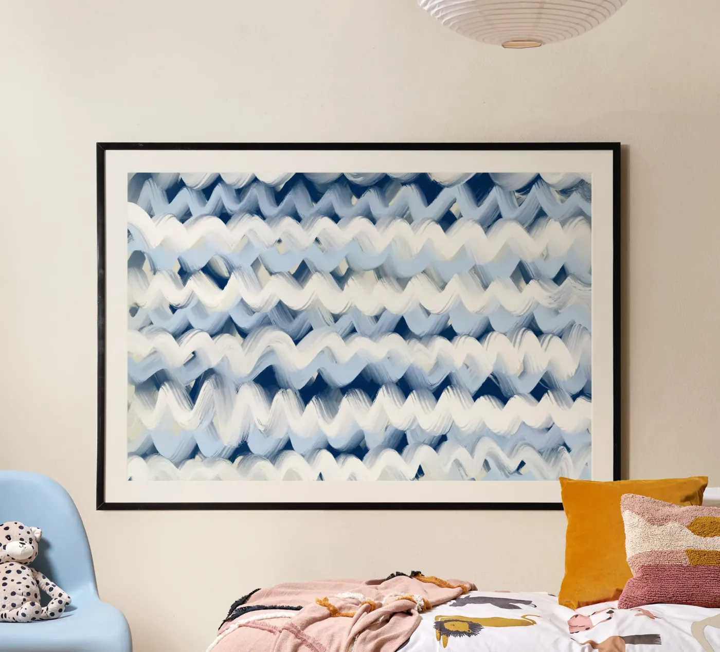 Wild Waves Pattern poster by treechild