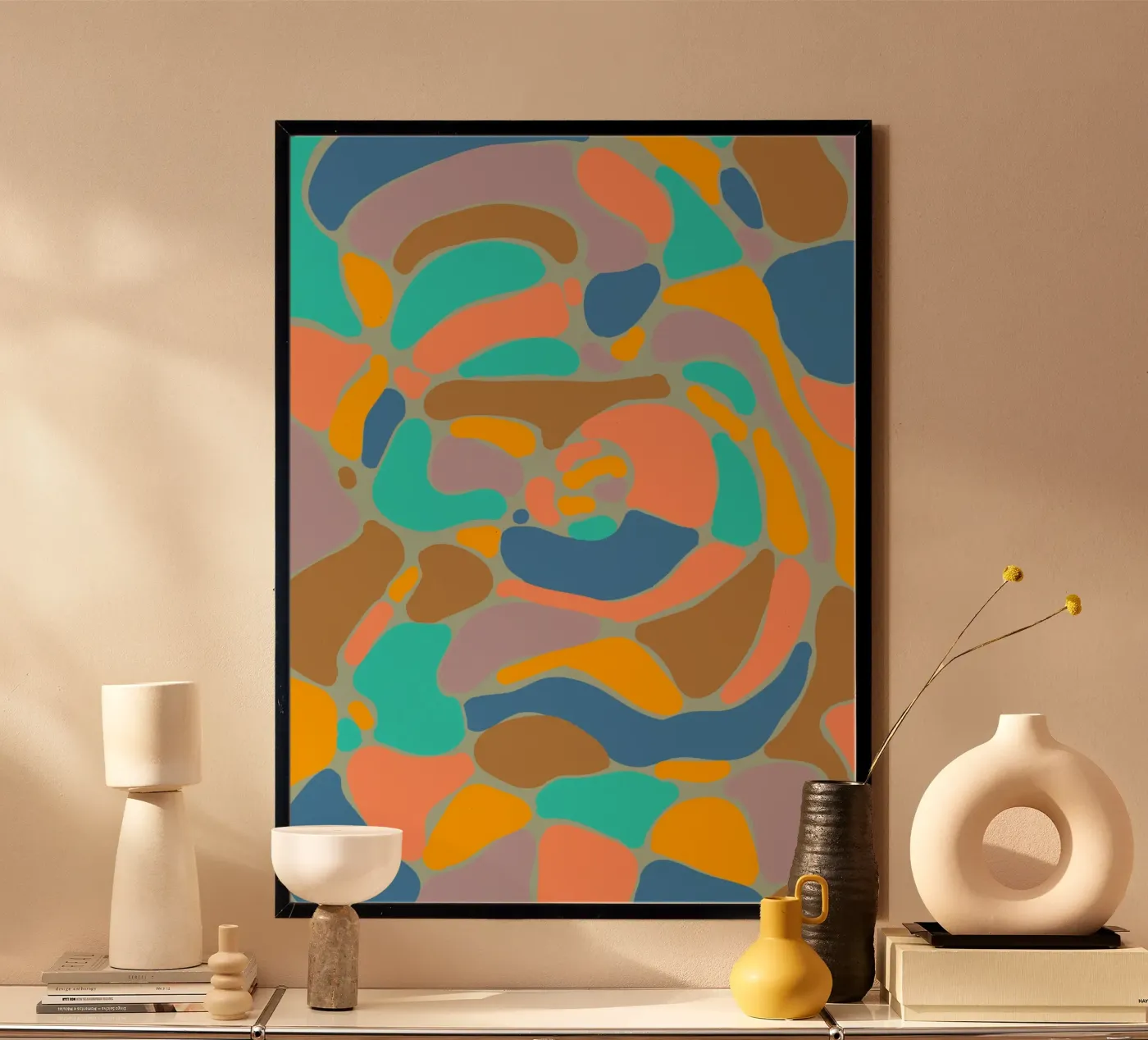 Pebbles poster van Simplicity