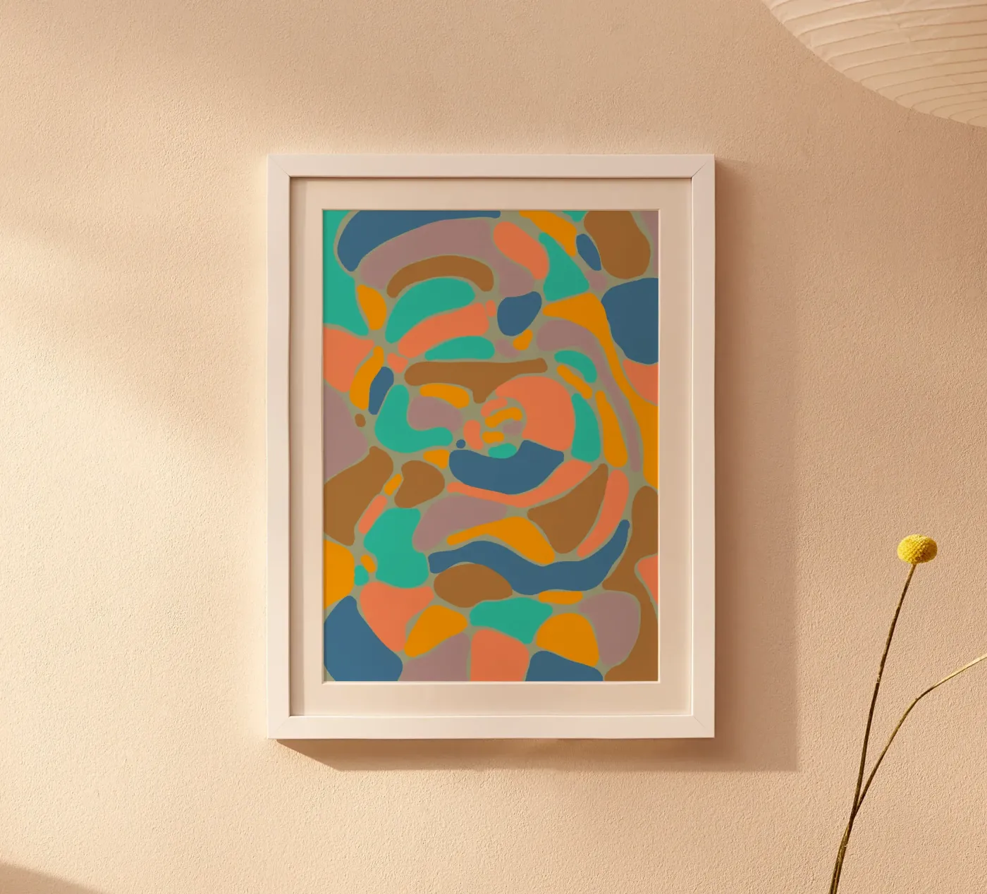 Pebbles poster van Simplicity