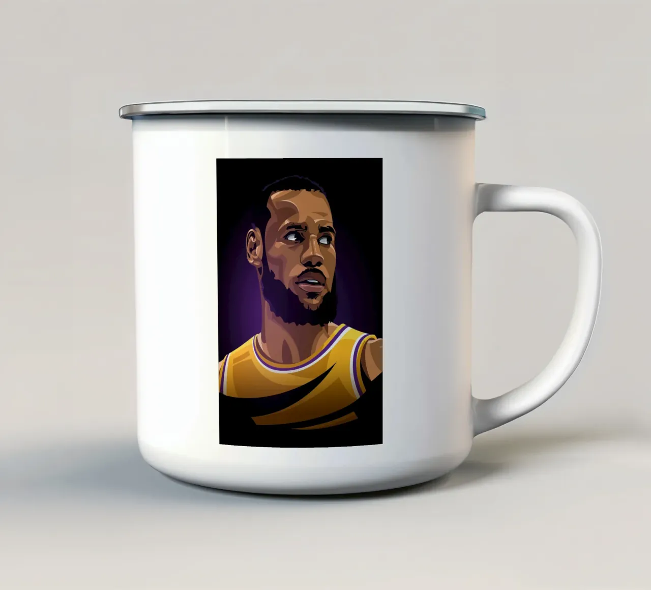 King James tazza in smalto da nabakumov