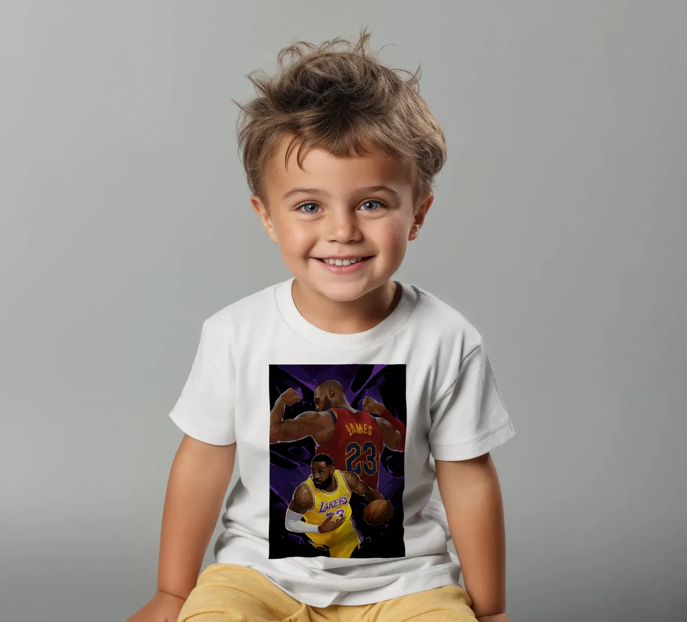 King James t-shirt bambini da nabakumov