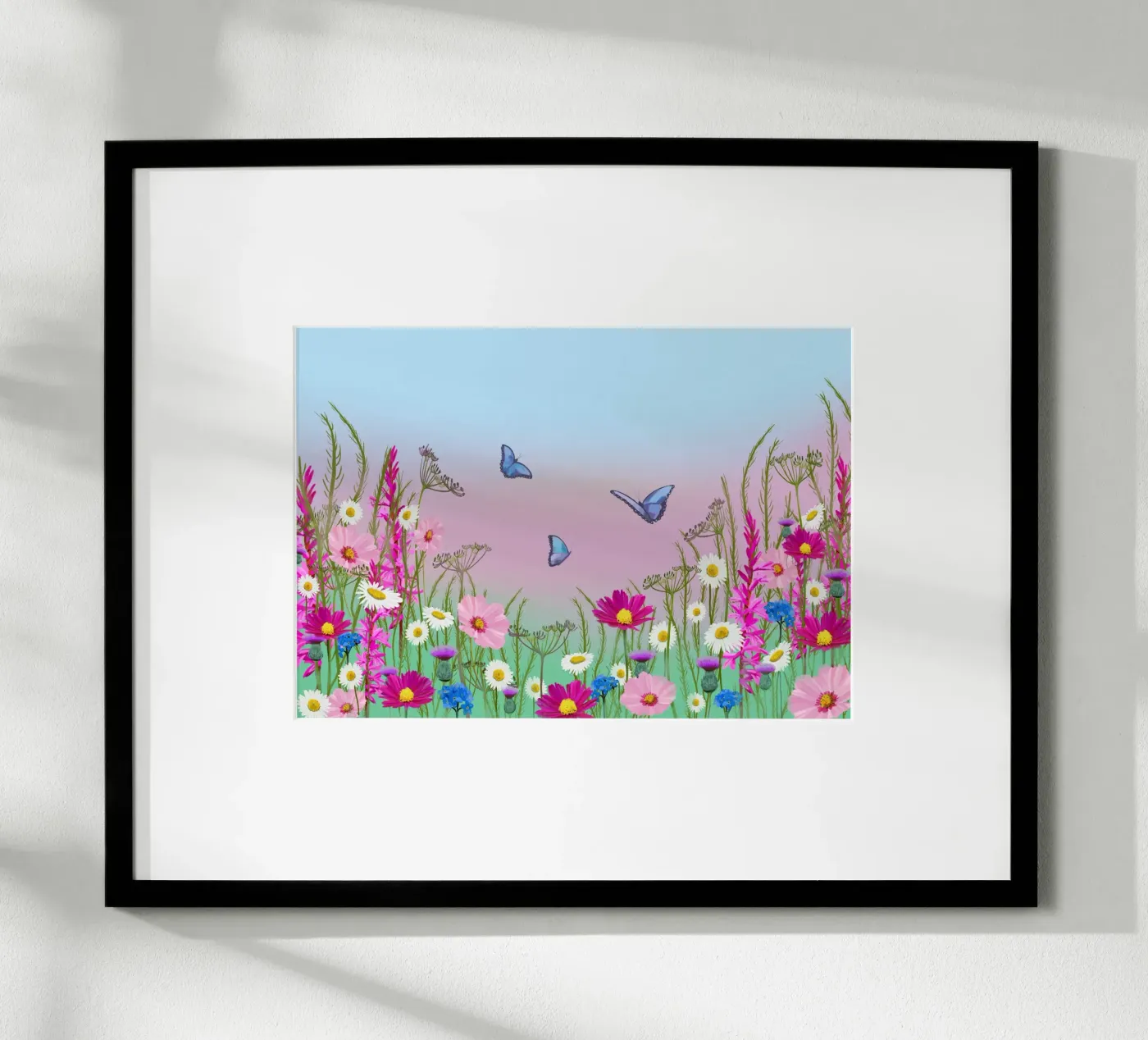Butterfly Meadow poster da ChristieC Designs