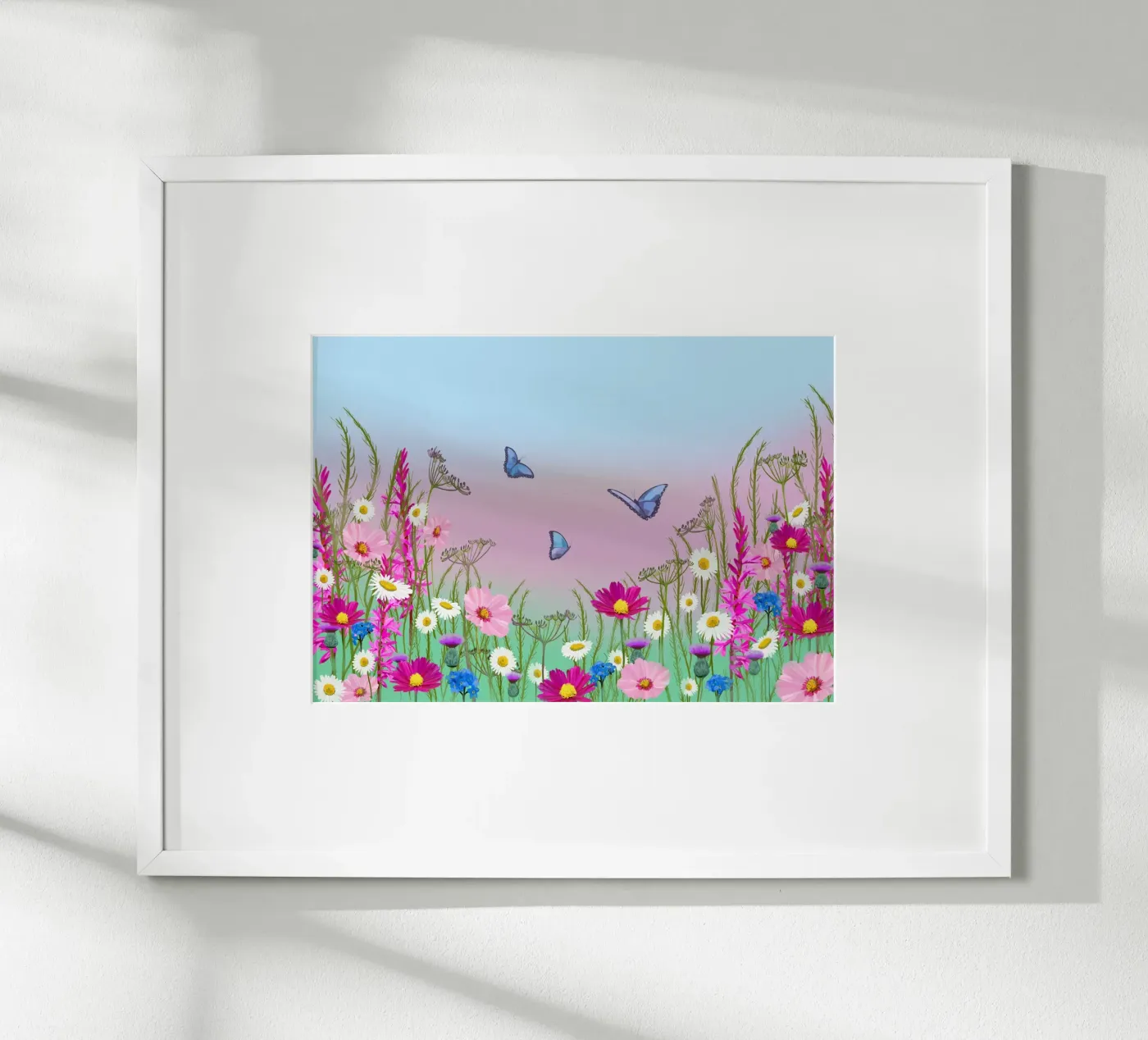 Butterfly Meadow poster da ChristieC Designs
