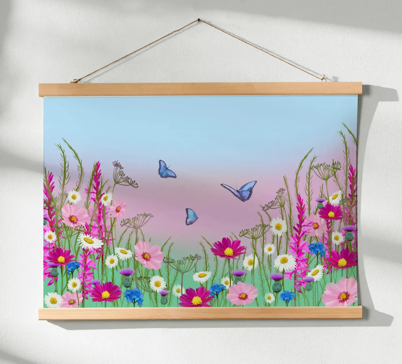 Butterfly Meadow poster da ChristieC Designs