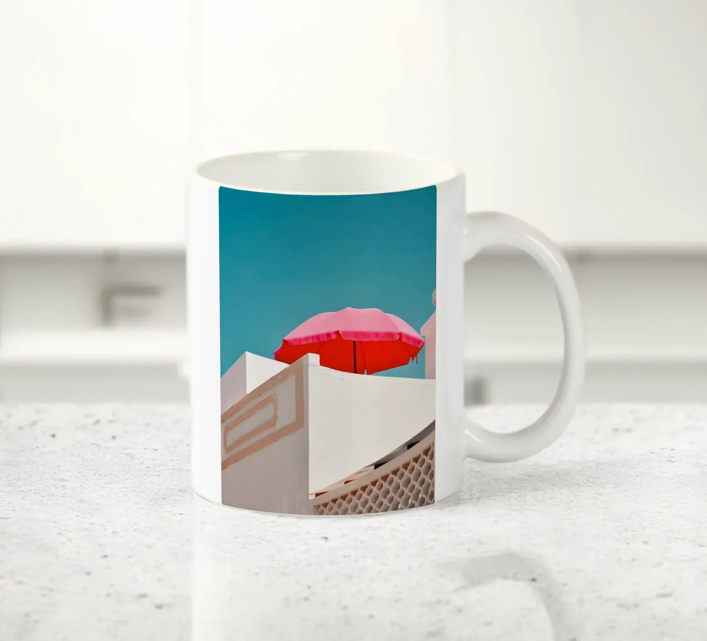 Umbrella ceramic mug by Thilo Grøsch