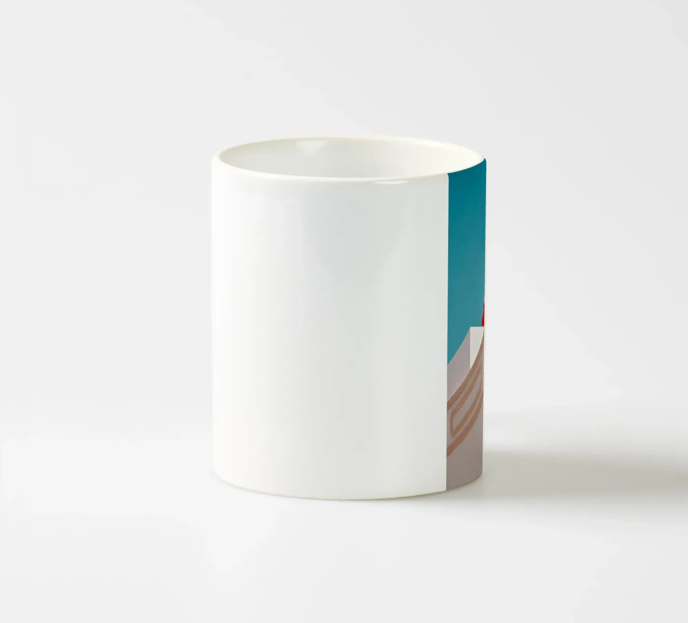 Umbrella ceramic mug by Thilo Grøsch