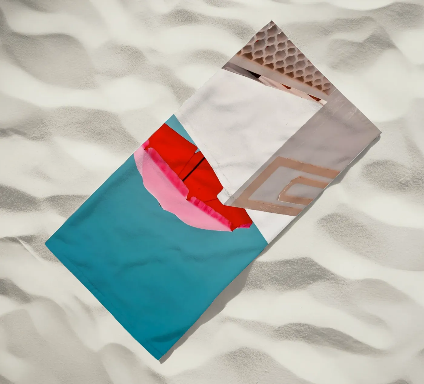 Umbrella beach towel by Thilo Grøsch