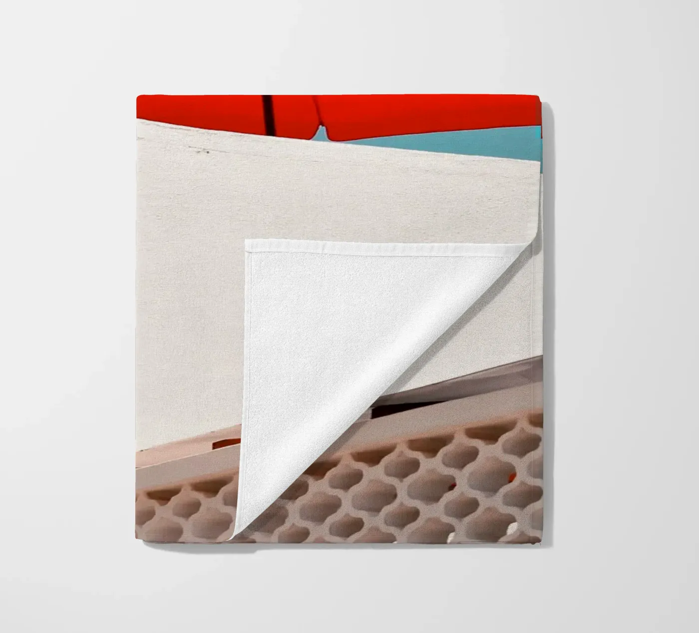 Umbrella beach towel by Thilo Grøsch
