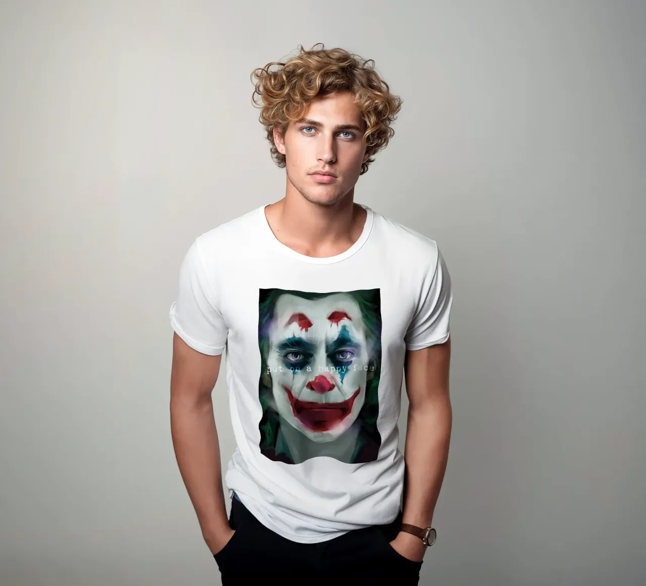 Put On A Happy Face t-shirt da nabakumov