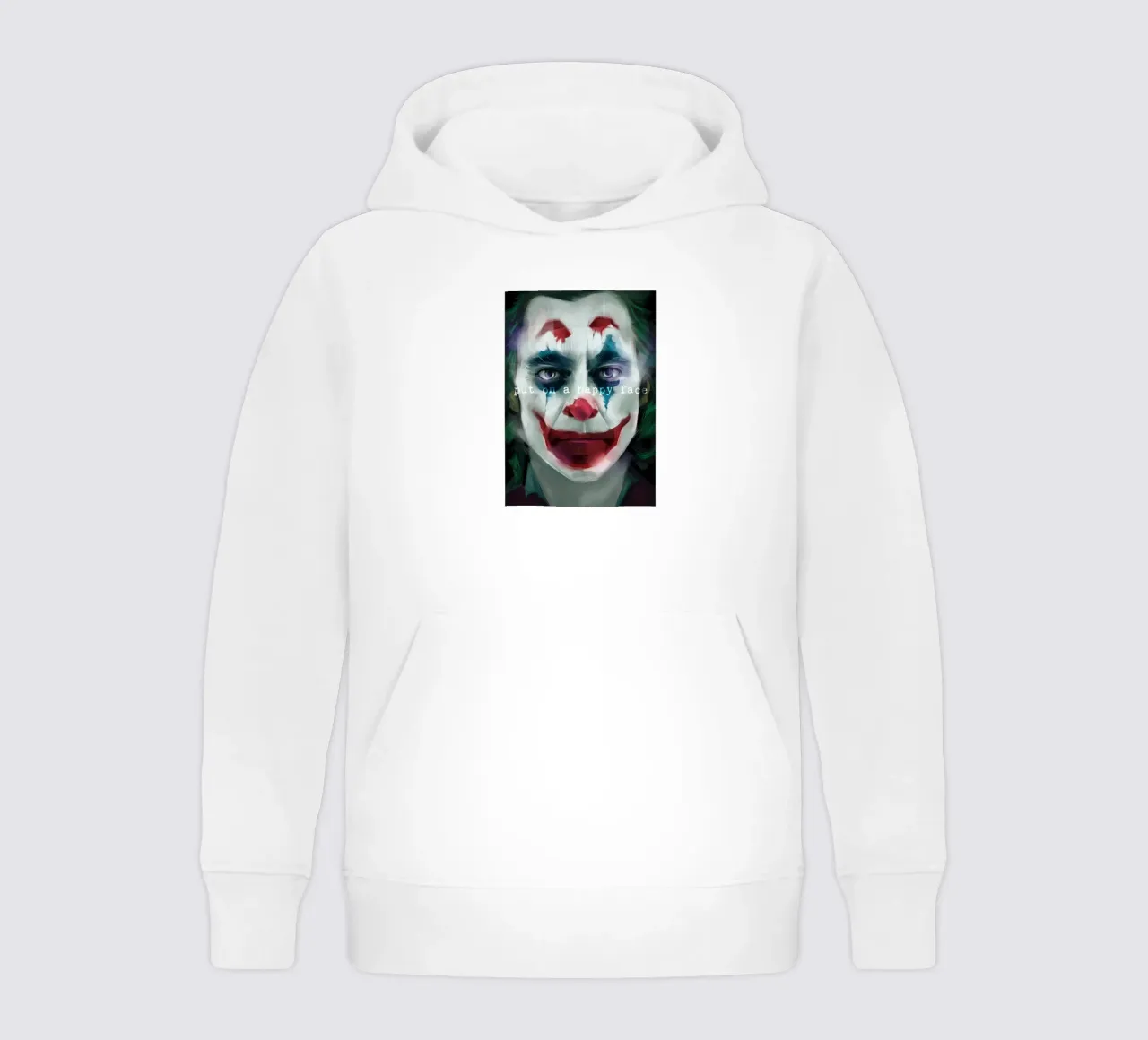 Put On A Happy Face felpa bambino con cappuccio da nabakumov