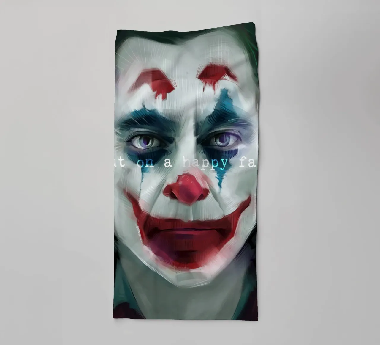 Put On A Happy Face asciugamano da bagno da nabakumov