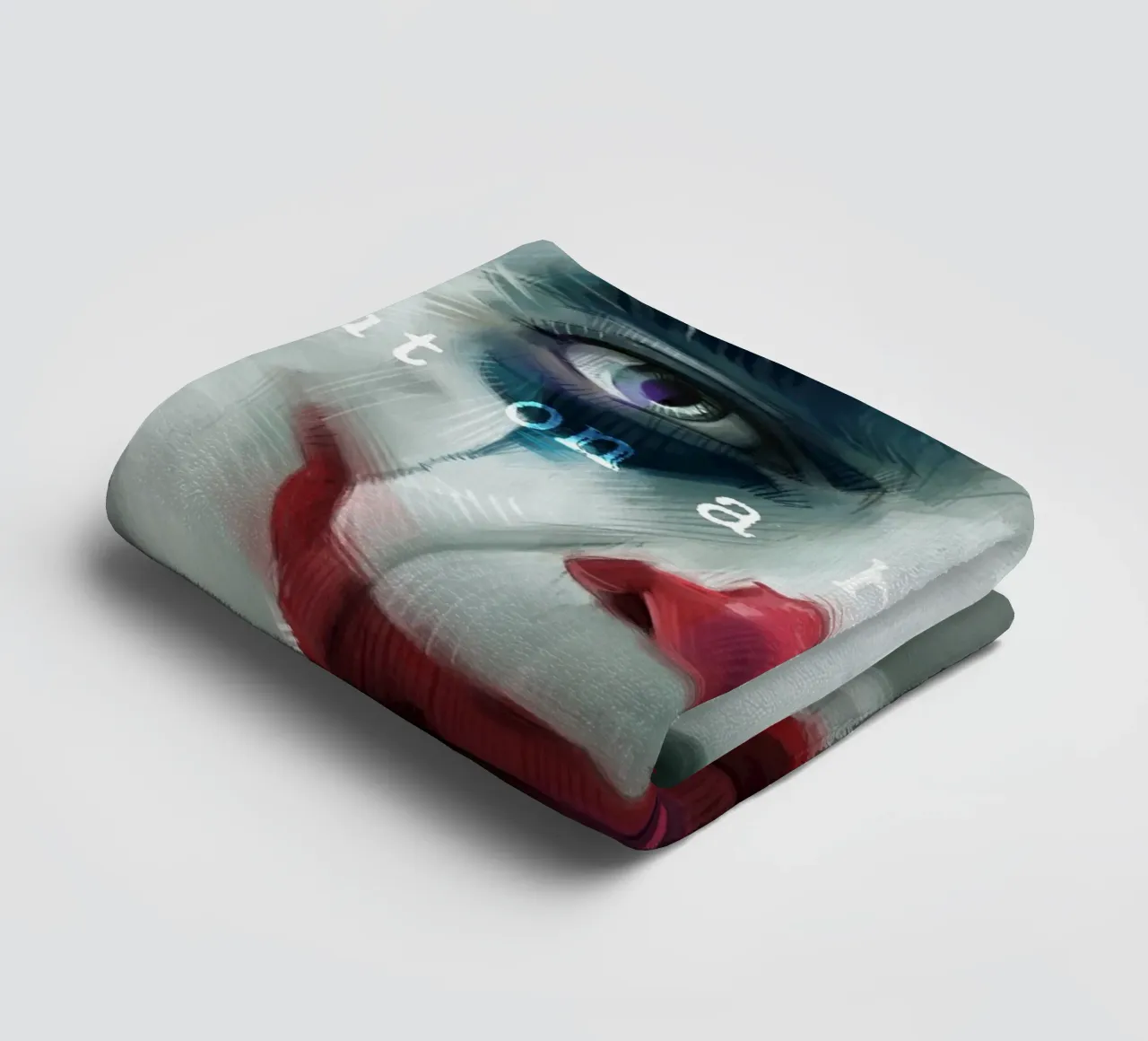 Put On A Happy Face asciugamano da bagno da nabakumov