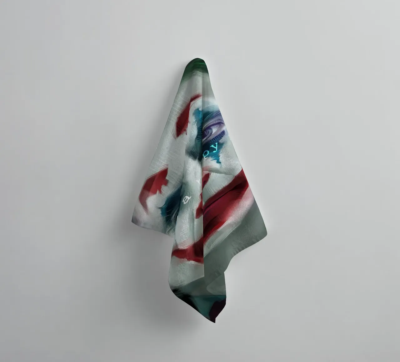 Put On A Happy Face asciugamano da bagno da nabakumov