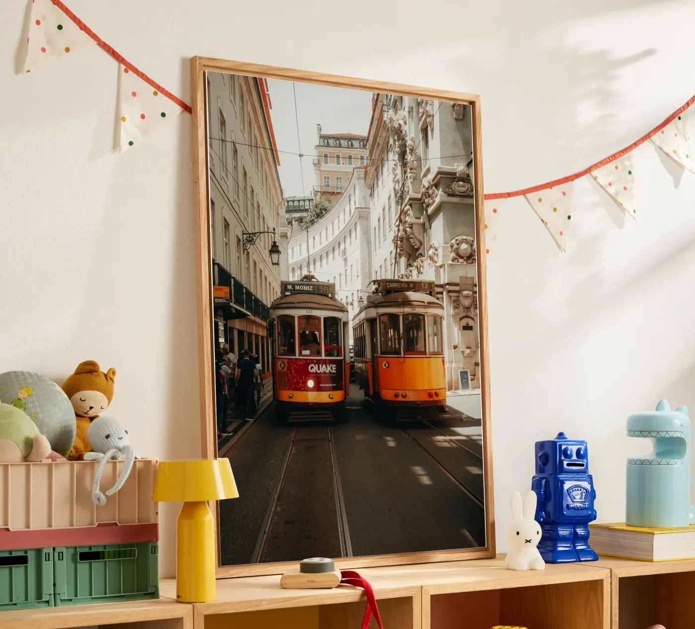 Lisbon Trams plexiglass da Thilo Grøsch