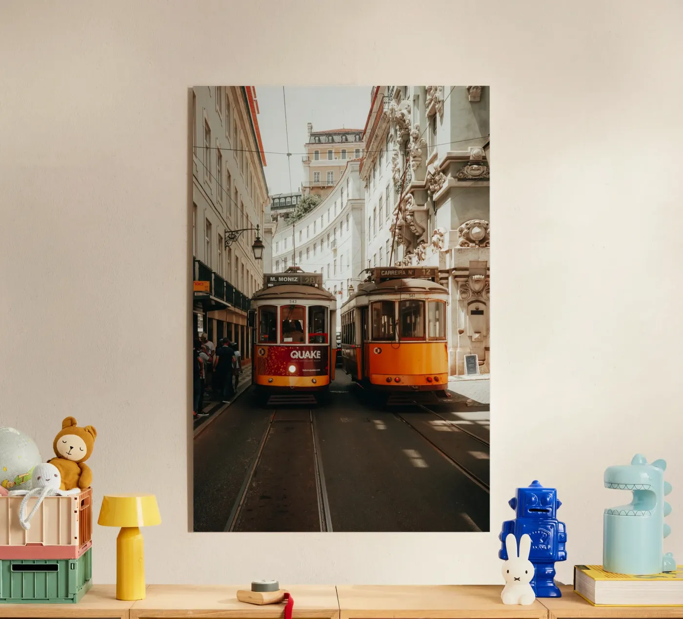 Lisbon Trams plexiglass da Thilo Grøsch
