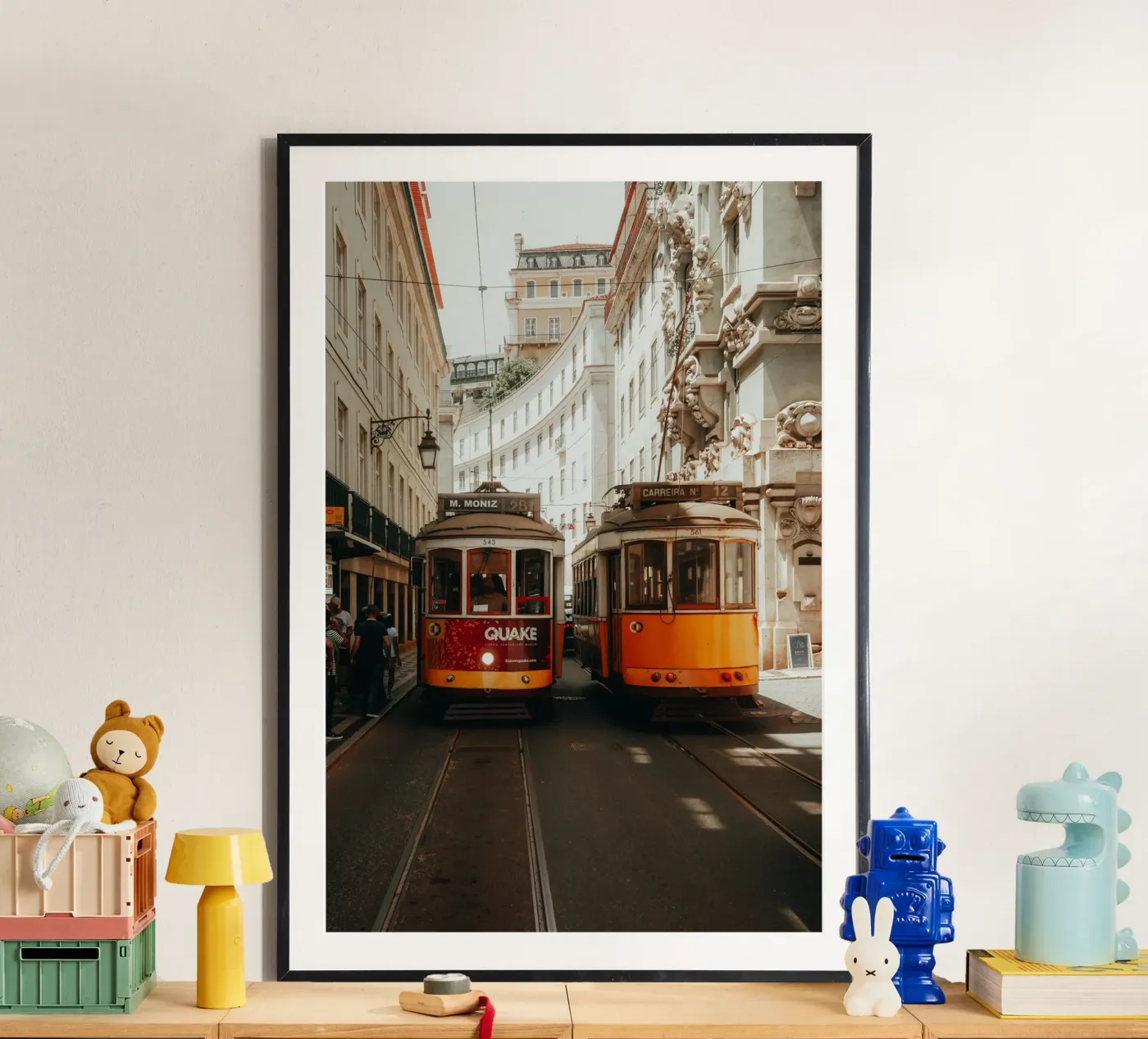 Lisbon Trams poster da Thilo Grøsch