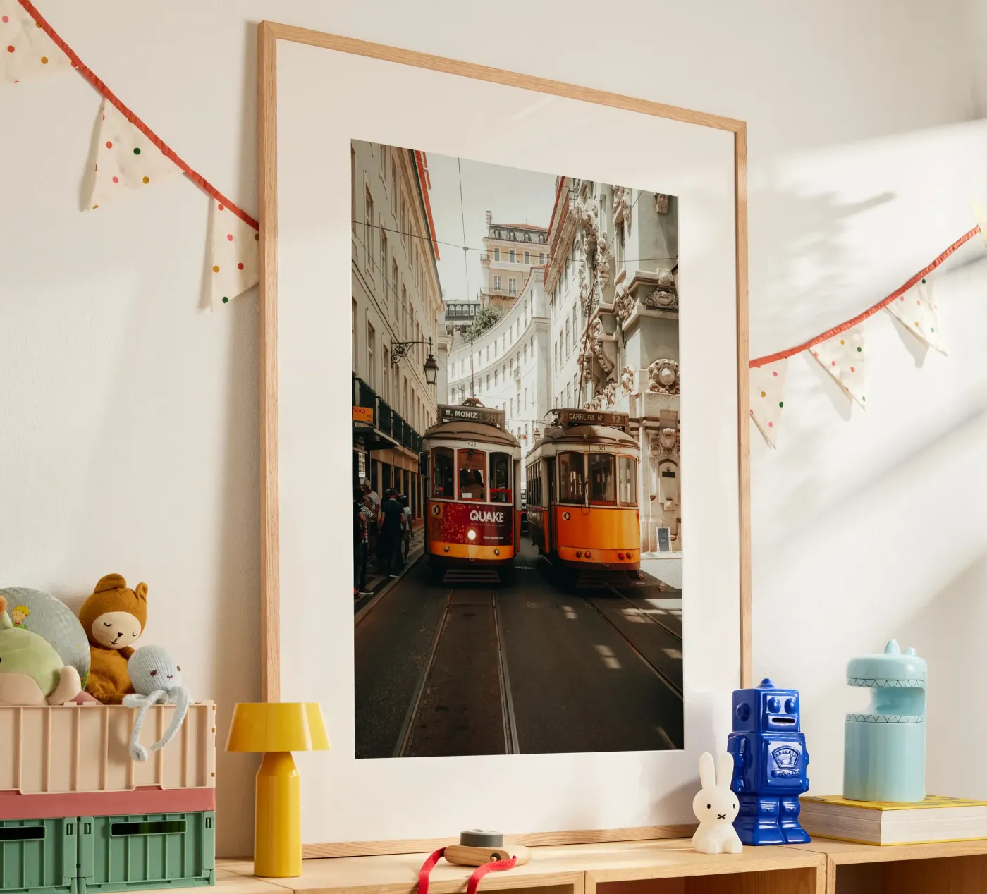 Lisbon Trams poster da Thilo Grøsch