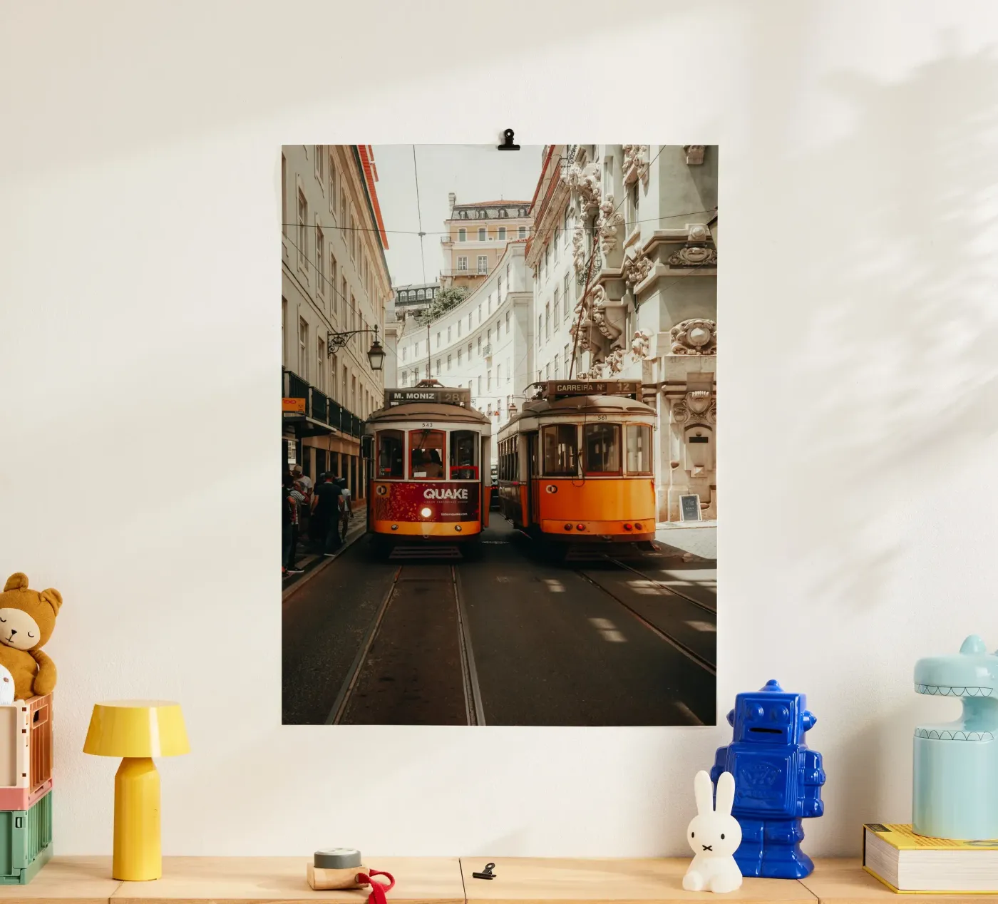 Lisbon Trams poster da Thilo Grøsch