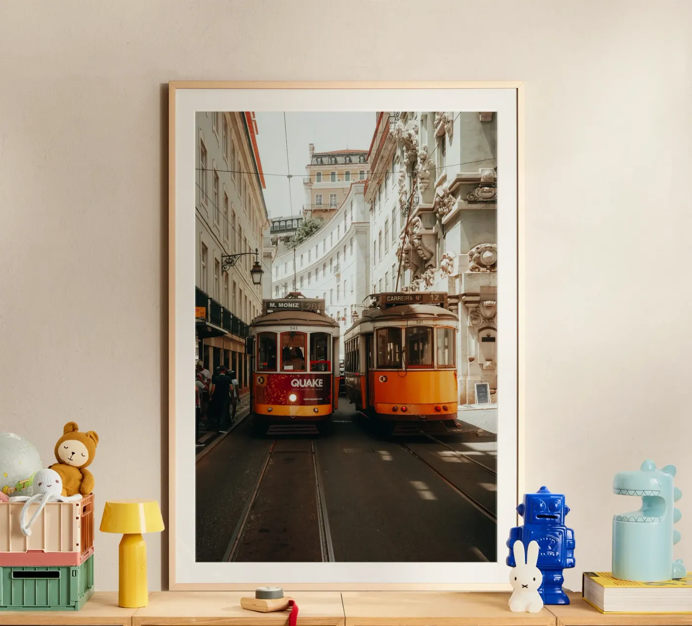 Lisbon Trams poster da Thilo Grøsch
