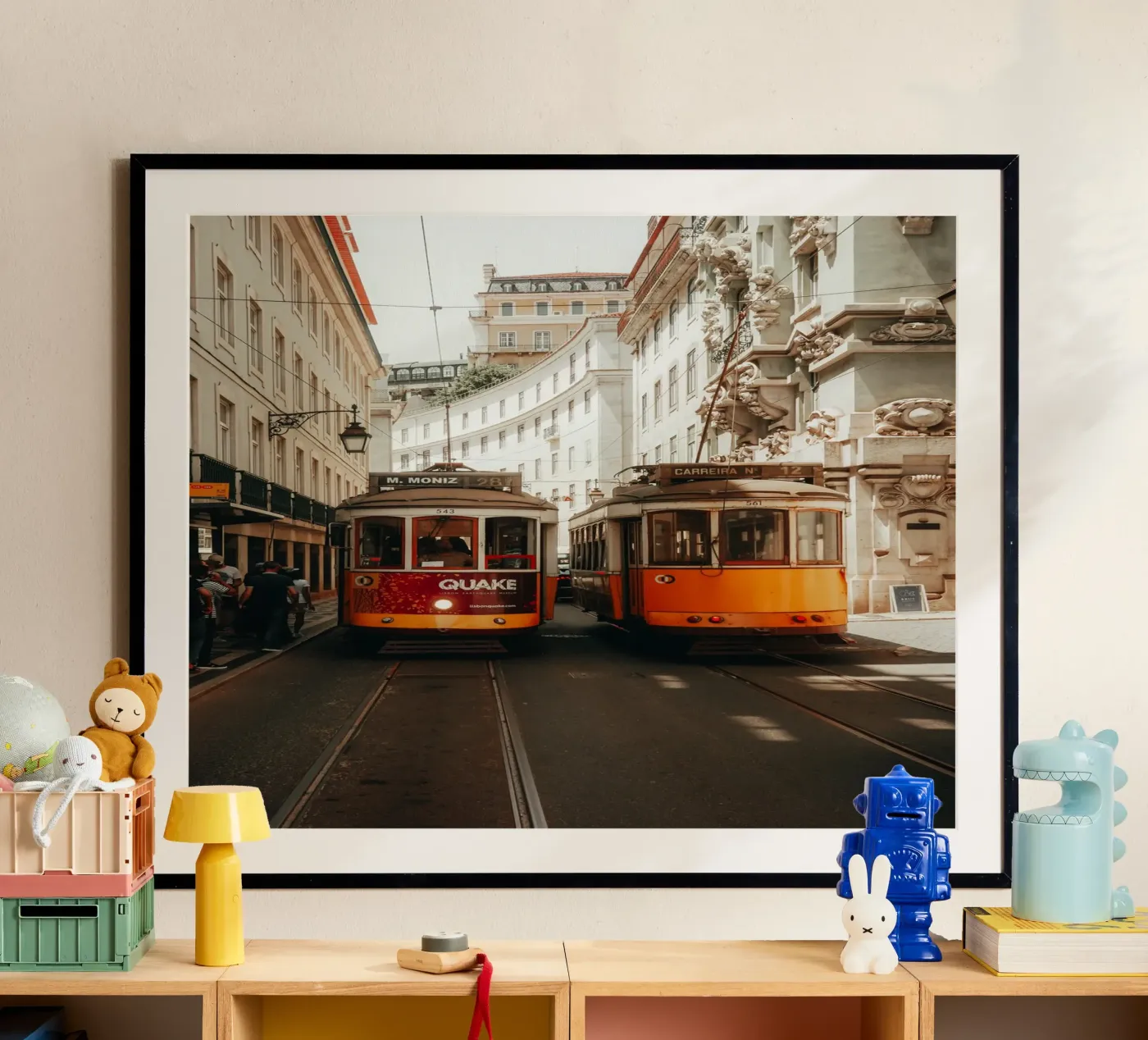 Lisbon Trams poster da Thilo Grøsch