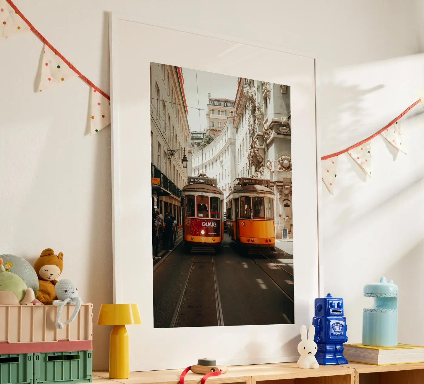 Lisbon Trams poster da Thilo Grøsch