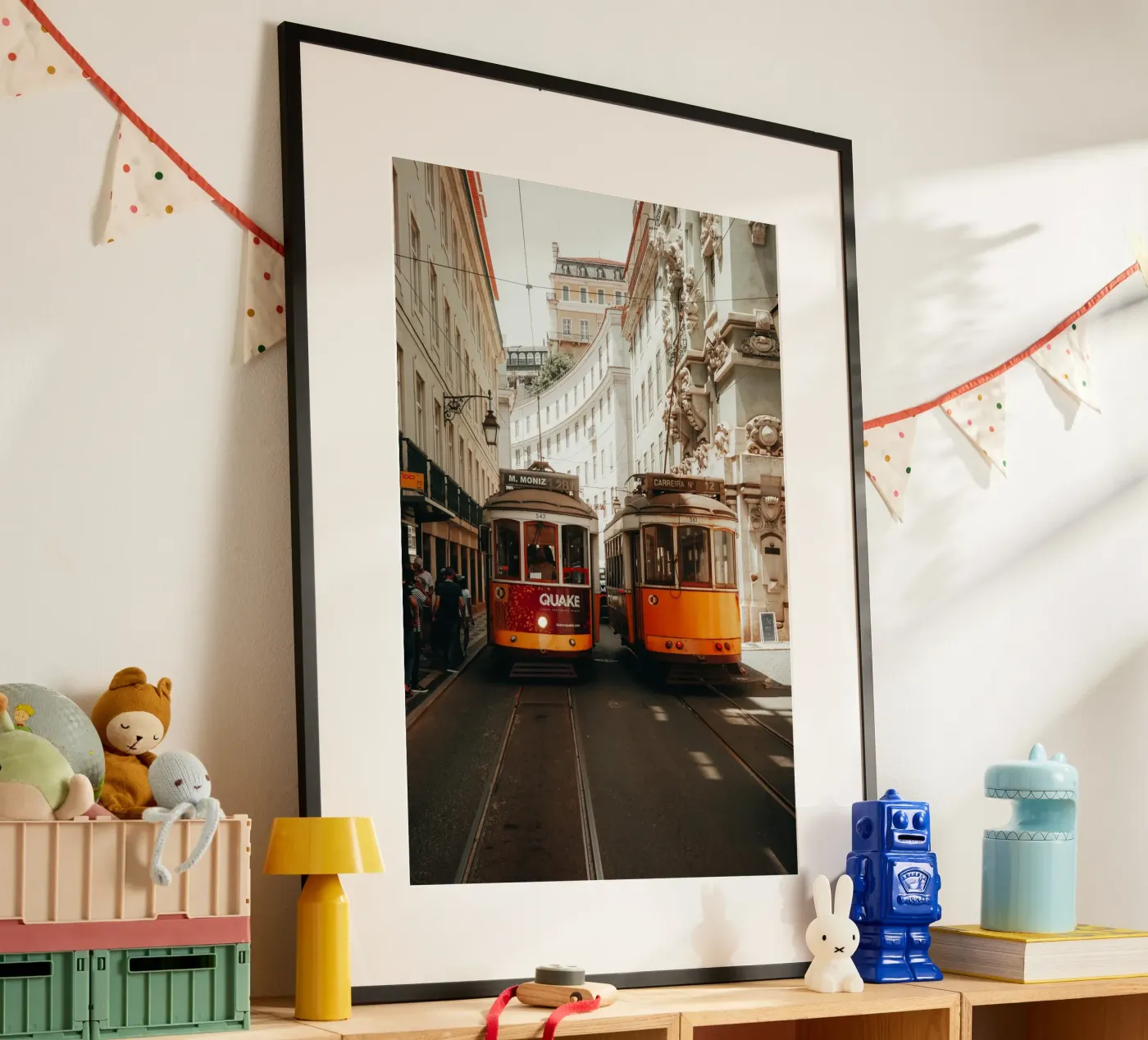 Lisbon Trams poster da Thilo Grøsch