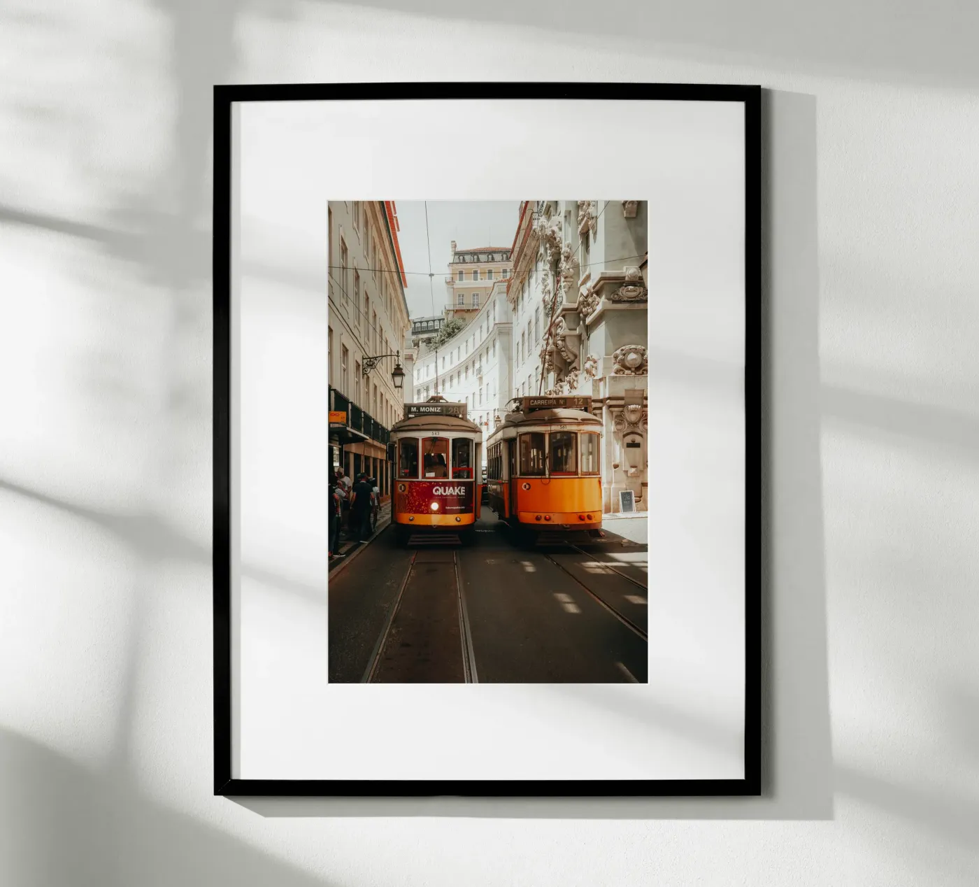Lisbon Trams poster van Thilo Grøsch