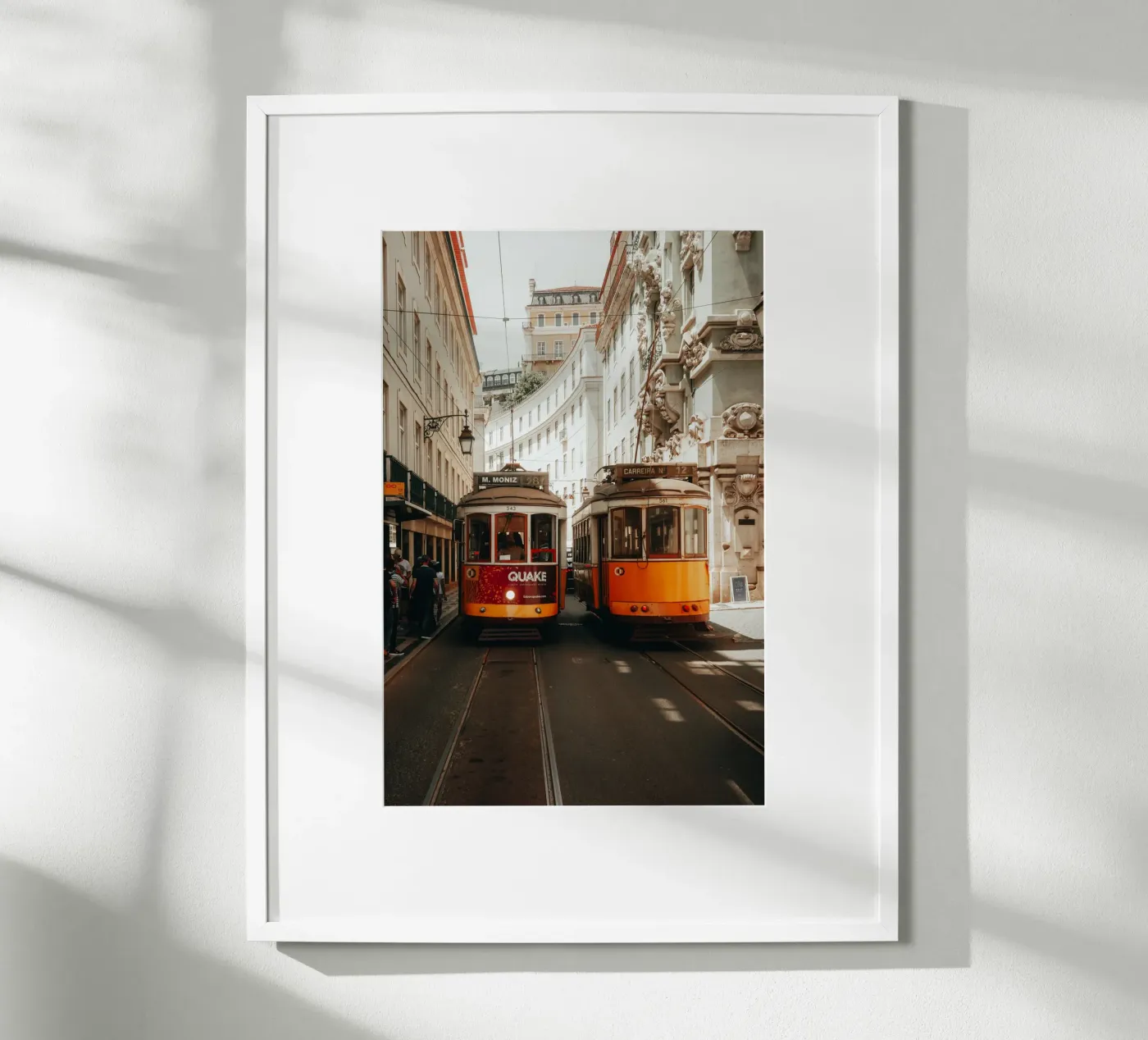 Lisbon Trams poster van Thilo Grøsch