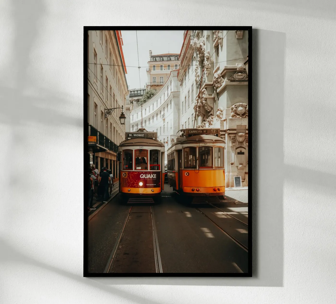 Lisbon Trams poster van Thilo Grøsch