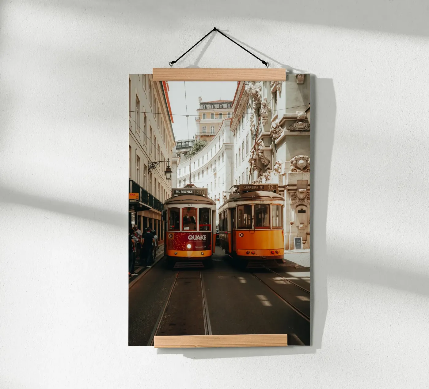 Lisbon Trams poster van Thilo Grøsch