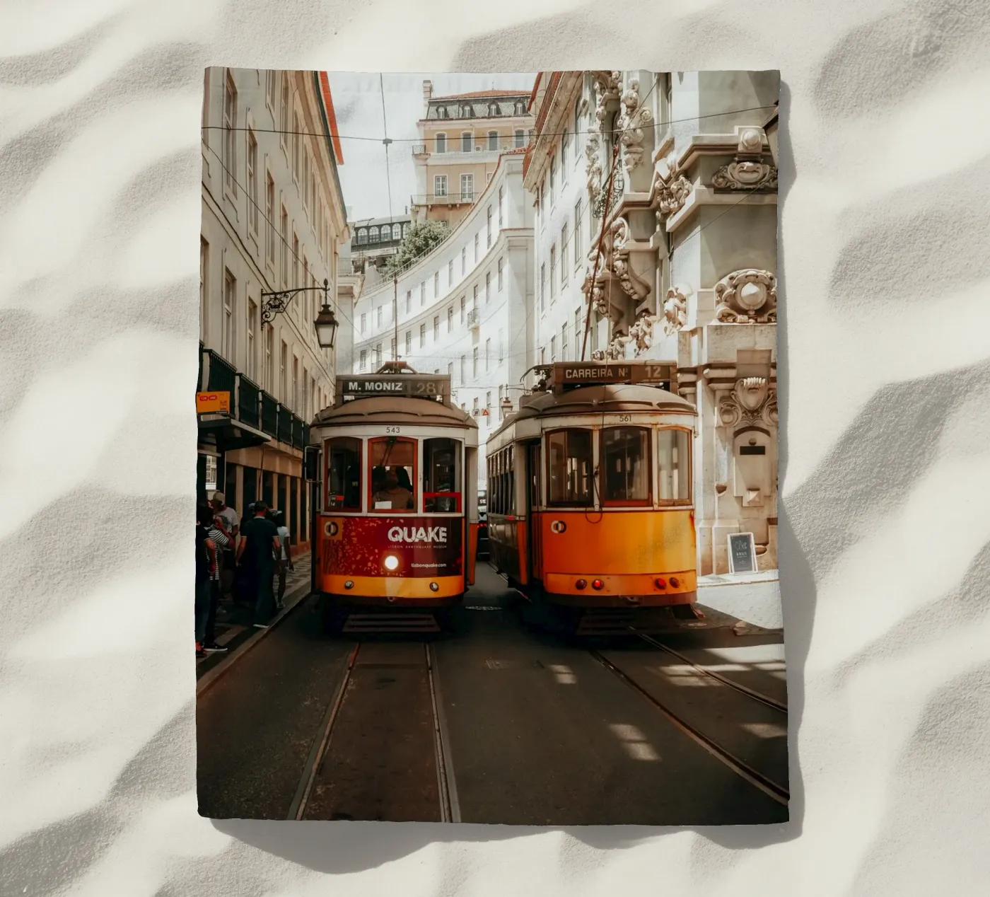 Lisbon Trams telo mare da Thilo Grøsch