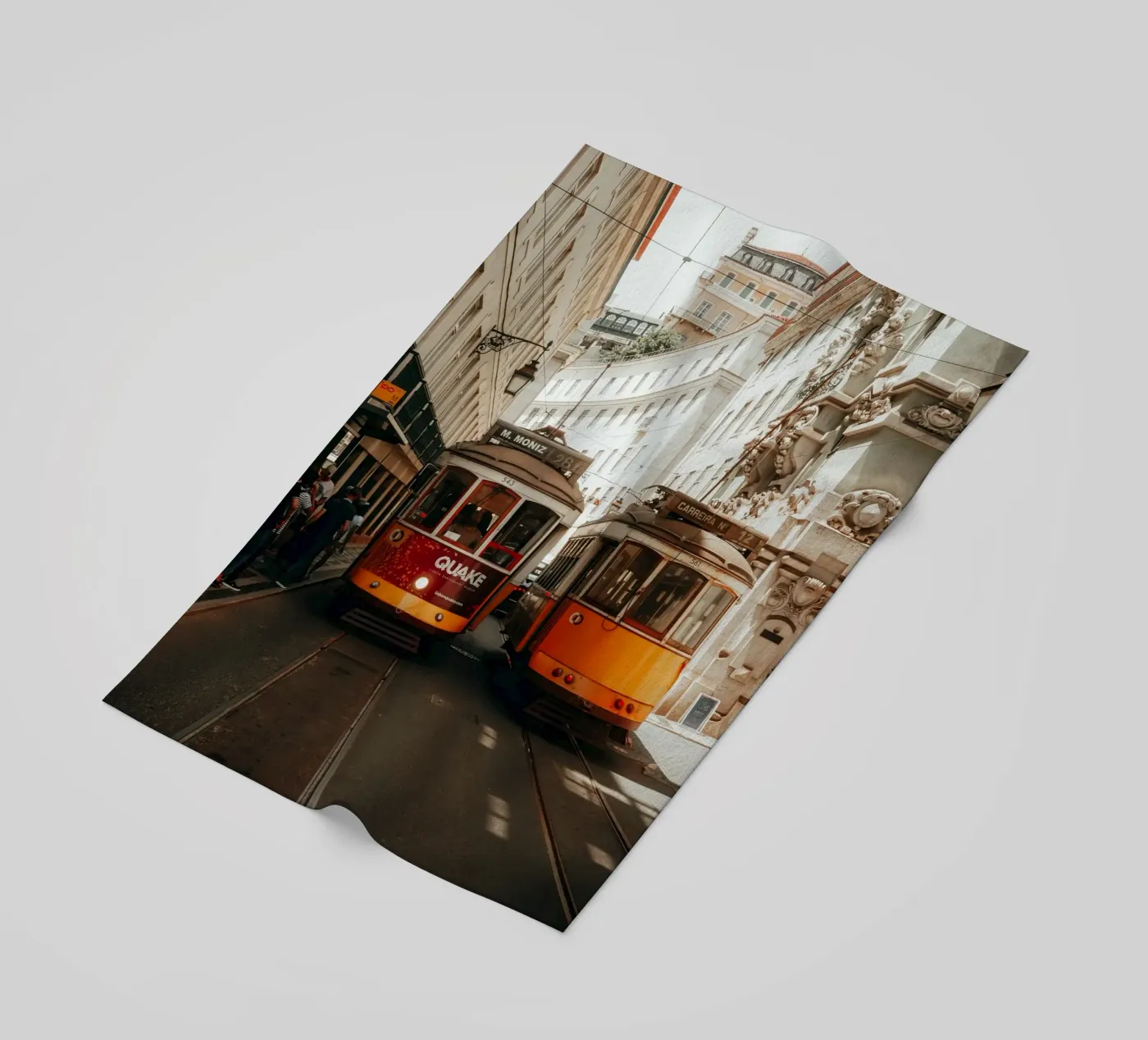 Lisbon Trams telo mare da Thilo Grøsch