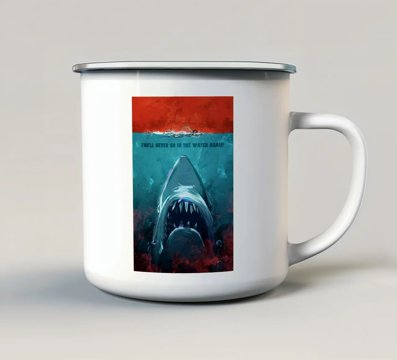 Jaws taza de esmalte de nabakumov
