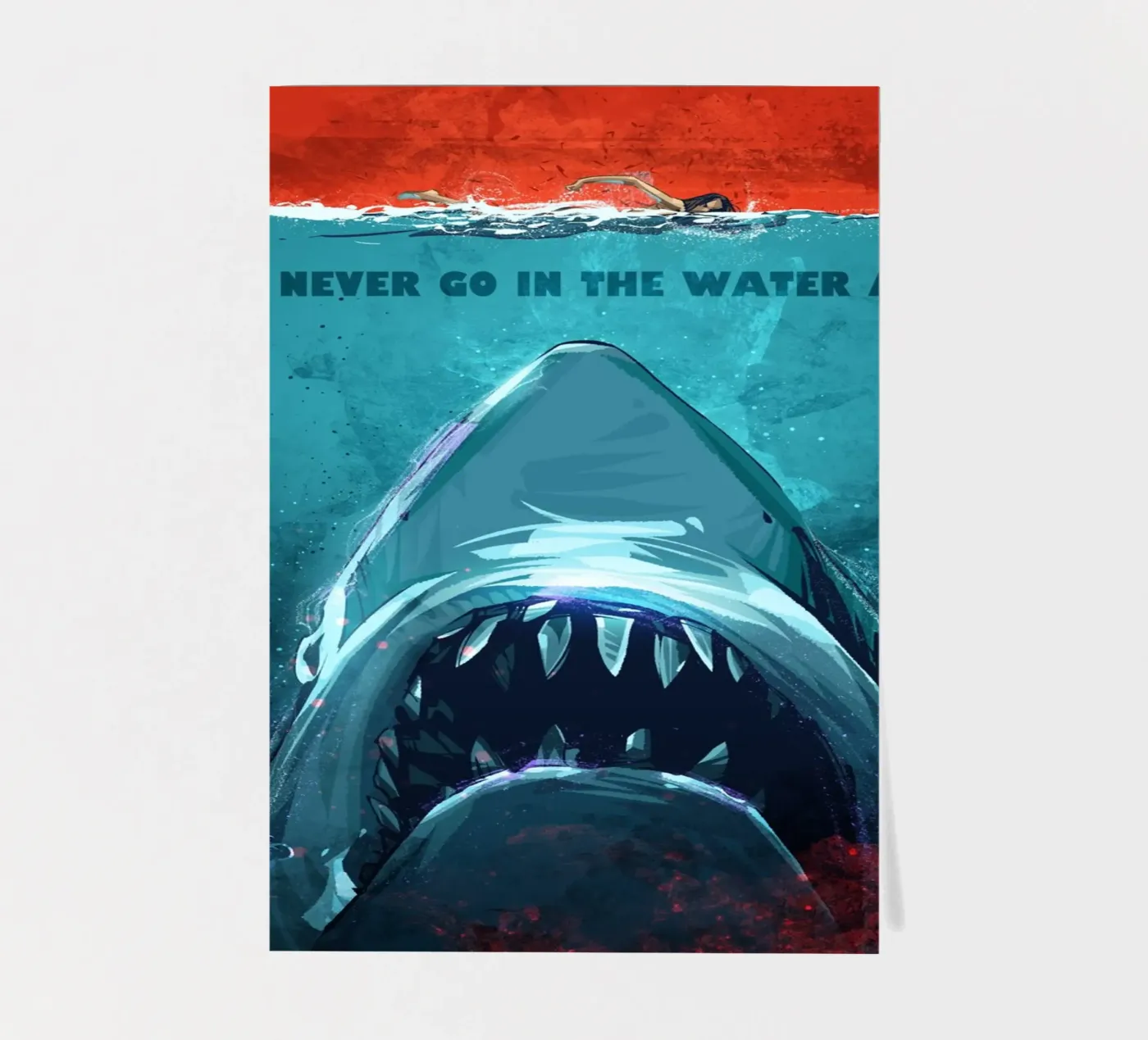 Jaws sticker sheet by nabakumov